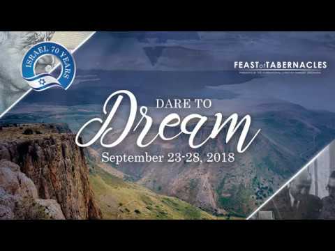 THIRD NIGHT OF THE INTERNATIONAL CHRISTIAN EMBASSY JERUSALEM (ICEJ): FEAST OF THE TABERNACLES 2018 IN JERUSALEM, ISRAEL