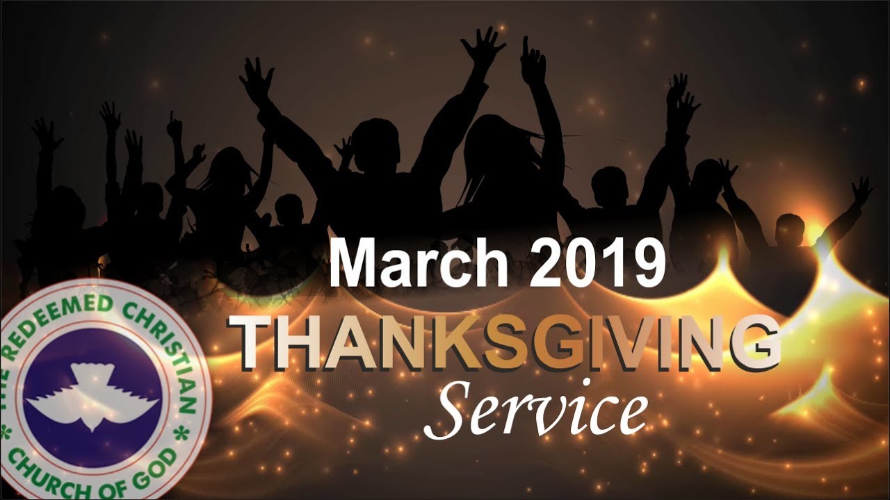 March 2019 Thanksgiving Service – SUSTAINING YOUR SHINE – PASTOR (MRS) TOSIN MACAULAY