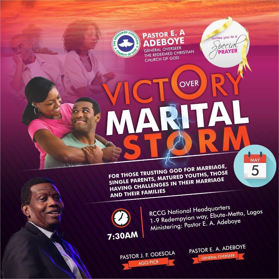 MAY – VICTORY OVER MARITAL STORM