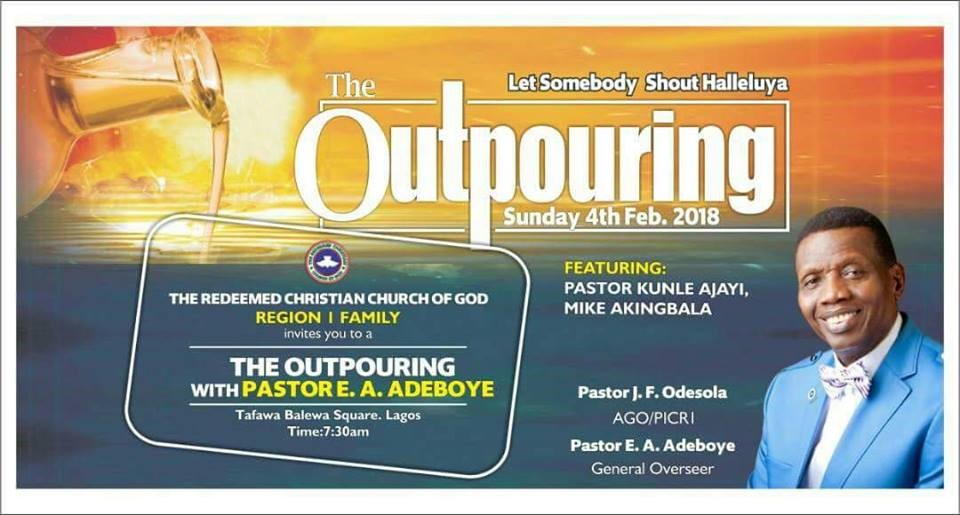 FEBRUARY 2018 THANKSGIVING SERVICE AT TBS LAGOS