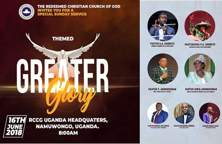 RCCG UGANDA SPECIAL SUNDAY SERVICE WITH PASTOR E.A ADEBOYE at KOLOLO AIRSTRIP, KAMPALA UGANDA