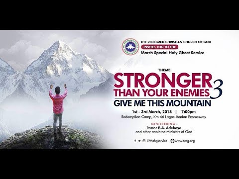 March 2018 Holy Ghost Service Theme Song