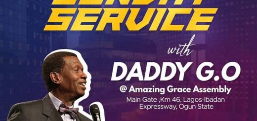 SPECIAL SUNDAY SERVICE WITH DADDY G.O @ RCCG AMAZING GRACE ASSEMBLY