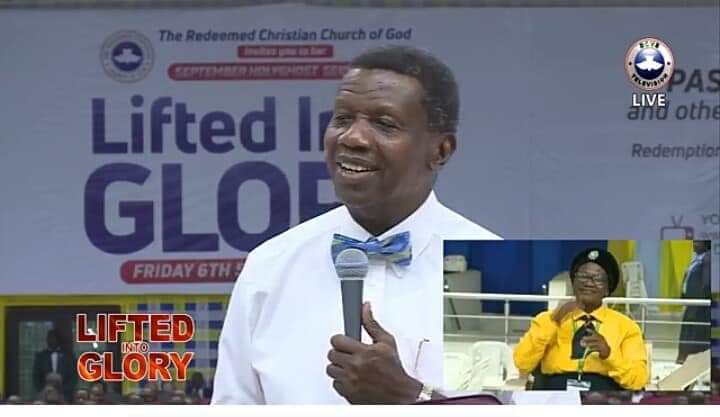 RCCG SEPTEMBER 2019 HOLY GHOST SERVICE – THEME: LIFTED INTO GLORY – MINISTERING: PASTOR E.A. ADEBOYE