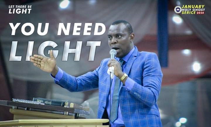 RCCG JANUARY 2020 HOLY GHOST SERVICE – THEME: LET THERE BE LIGHT – TALK TWO TAKEN BY: PASTOR JIDE OJO