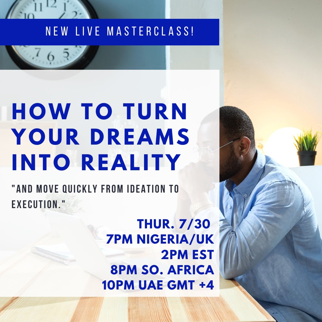 Audio: How To Turn Your Dreams To Reality – Facebook Session by Rev Sam Adeyemi – July 30th, 2020