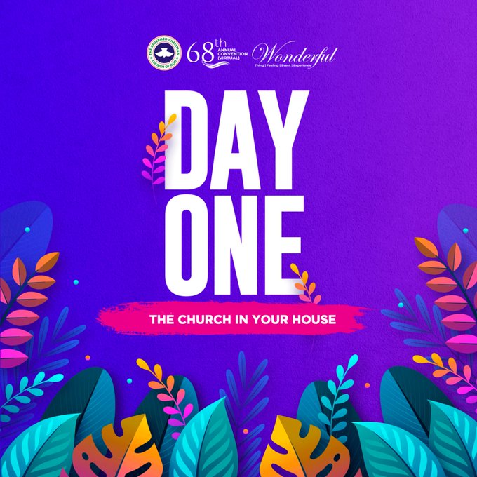 THE CHURCH IN YOUR HOUSE: Pastor E.A Adeboye - Day 1, RCCG ...