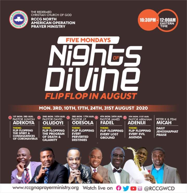 Audio: Flip Flopping Every Lost Ground – Pastor James Fadel, RCCG NAO, August 24th, 2020