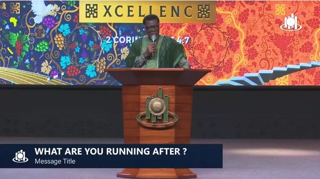 WHAT ARE YOU RUNNING AFTER?: DR. MENSAH OTABIL, SUNDAY 20TH SEPTEMBER, 2020