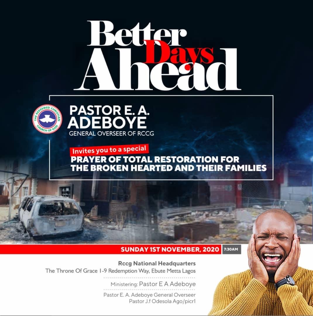 Better Days Ahead Pastor EA Adeboye