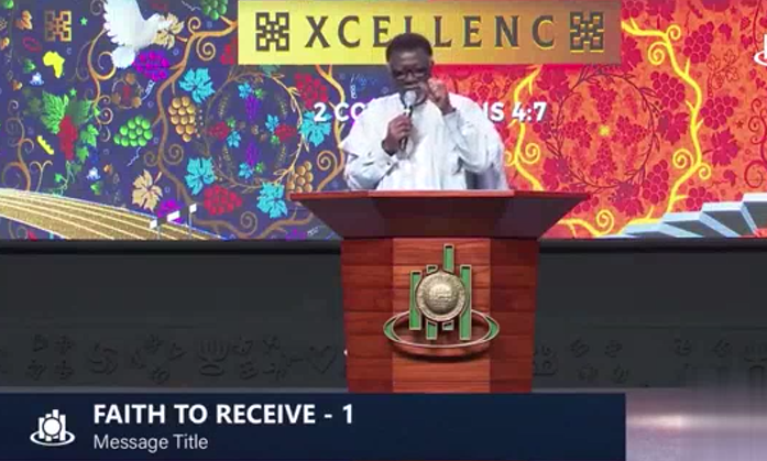 FAITH TO RECEIVE – PART 1: DR. MENSAH OTABIL, ONLINE SUNDAY SERVICE, 8TH NOVEMBER, 2020
