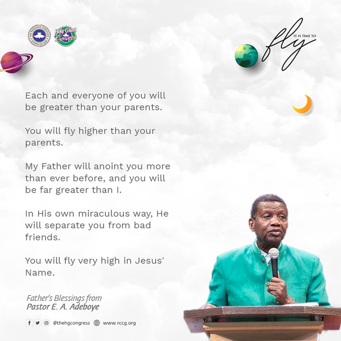 Father Blessing Pastor EA Adeboye