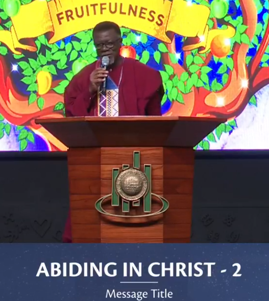 Audio: Abiding In Christ (Part 2)- Pastor Mensa Otabil, Sunday Service January 24th, 2021