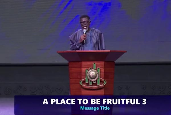 Audio: A Place To Be Fruitful [Part 3]- Pastor Mensa Otabil, Sunday October 24th, 2021