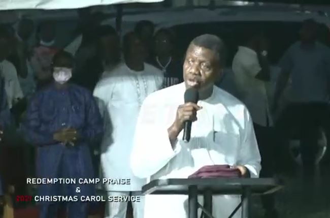 AUDIO: THE INDESCRIBABLE GIFT – PASTOR E.A. ADEBOYE – 2021 REDEMPTION CAMP PRAISE AND CHRISTMAS CAROL SERVICE