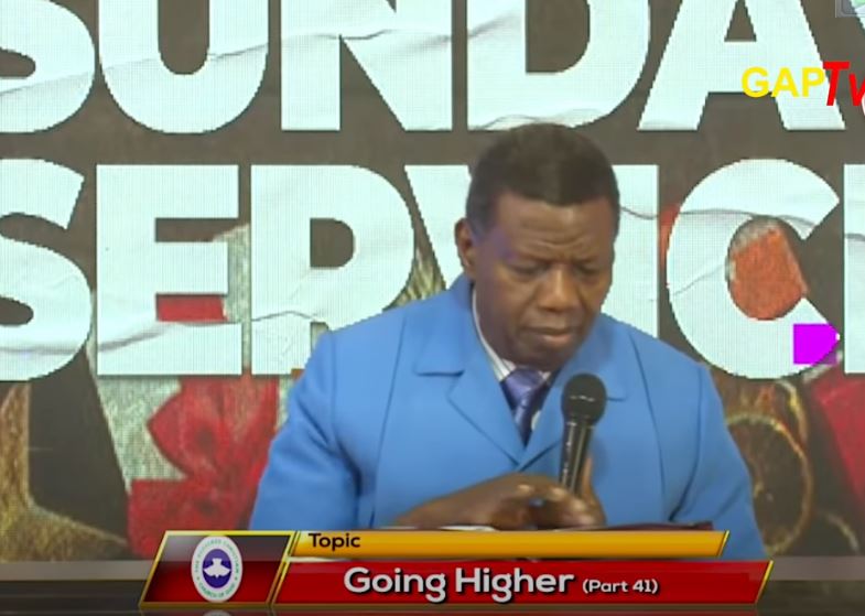 GOING HIGHER [PART 41]: PASTOR E.A ADEBOYE – SPECIAL RCCG ONLINE SUNDAY SERVICE, 12TH DECEMBER, 2021
