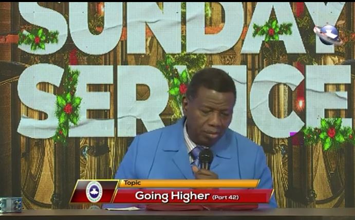 GOING HIGHER [PART 42]: PASTOR E.A ADEBOYE – SPECIAL RCCG ONLINE SUNDAY SERVICE, 19TH DECEMBER, 2021