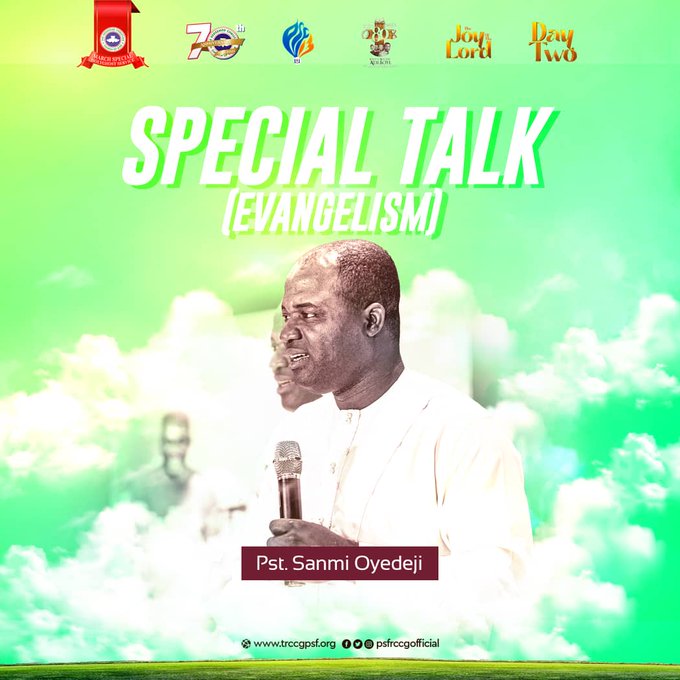 Audio: Talk 3 PSF Hour, Day 2 – Pastor Sanmi Oyedeji – March 2022 Special HGS – Evangelizing The Lost Youth