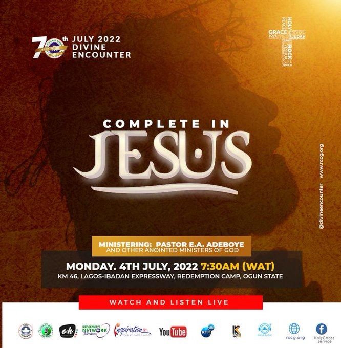 AUDIO: MY NET – PASTOR J.T. KALEJAIYE, RCCG JULY 2022 DIVINE ENCOUNTER SERVICE