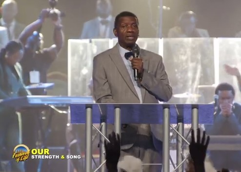 OUR STRENGTH AND SONG: PASTOR E.A ADEBOYE – RCCG FESTIVAL OF LIFE SERVICE, 21ST APRIL, 2023.