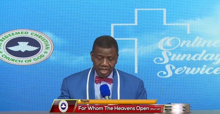 FOR WHOM THE HEAVENS OPEN – PART 12: PASTOR E.A ADEBOYE – SPECIAL RCCG ONLINE SUNDAY SERVICE, 23RD APRIL, 2023.