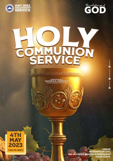 WONDERFUL – PART 5: PASTOR E.A ADEBOYE – RCCG HOLY COMMUNION SERVICE, 4TH MAY, 2023.