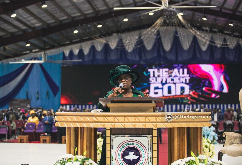 AUDIO: THE ALL-SUFFICIENT GOD – PASTOR [MRS] FOLU ADEBOYE, JULY 2023 HOLY GHOST SERVICE