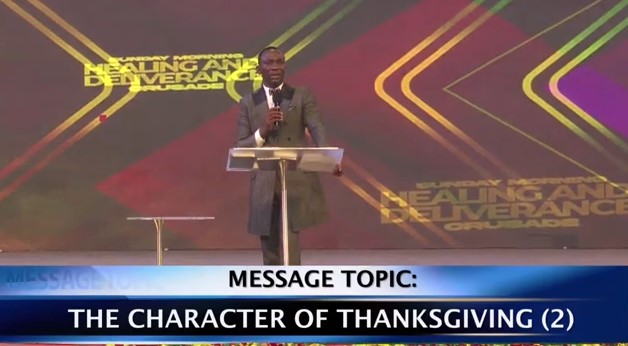 Audio: Character of Thanksgiving Part 2- Dr. Paul Enenche, August Testimonies and Thanksgiving [Second] Service, August 27th, 2023