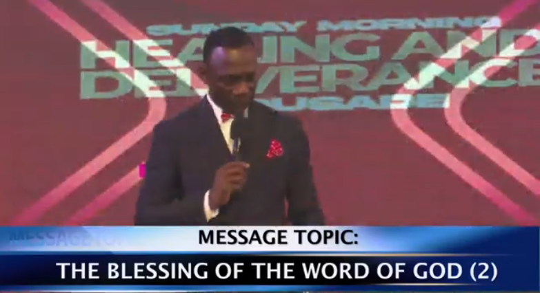 Audio: The Blessing of The Word Part 2- Dr. Paul Enenche, September Blessing [Second] Service, September 3rd, 2023