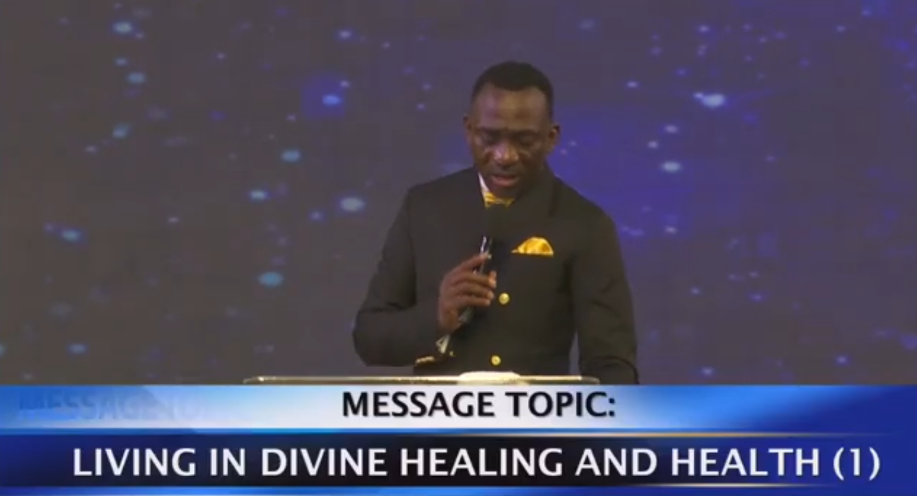 Audio: Living in Divine Healing and Health Part 1 – Dr. Paul Enenche, October Prophetic Service, October 22nd, 2023