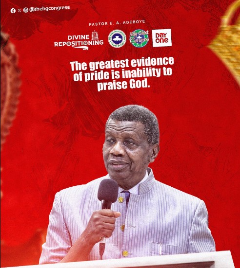 AUDIO: RCCG CONGRESS 2023 DAY 1 - PASTOR E.A. ADEBOYE