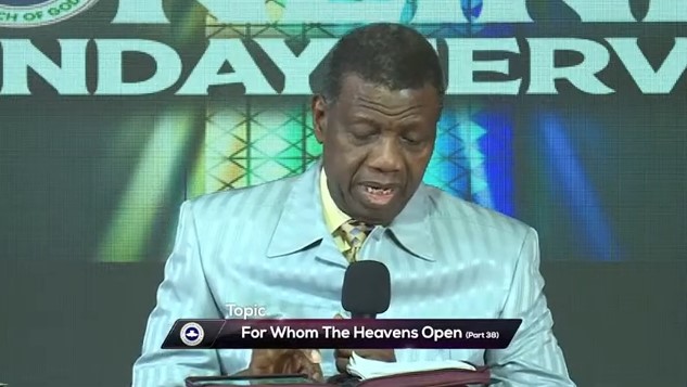 Audio: For Whom The Heavens Open Part 38 – Pastor E.A. Adeboye, RCCG Online Sunday Service, February 11, 2024
