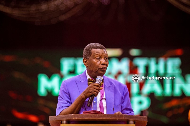 FROM THE MOUNTAIN TOP PASTOR E A ADEBOYE RCCG JANUARY 2024 HOLY   Jan 2024 Communion 