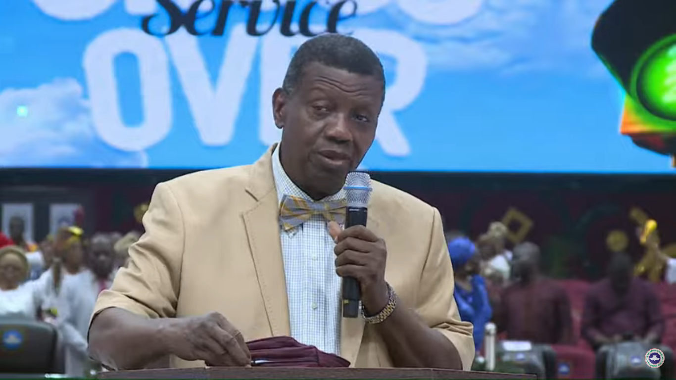 FROM MY NEW POSITION –  PASTOR E.A ADEBOYE – RCCG 2023/2024 CROSS OVER SERVICE: 31ST DECEMBER 2023