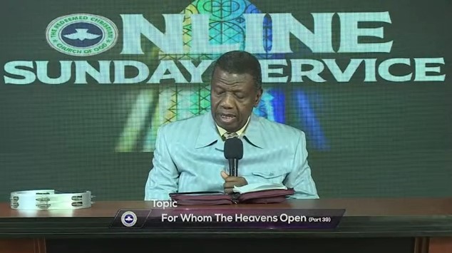 Audio: For Whom The Heavens Open Part 39 – Pastor E.A. Adeboye, RCCG Online Sunday Service, February 18, 2024