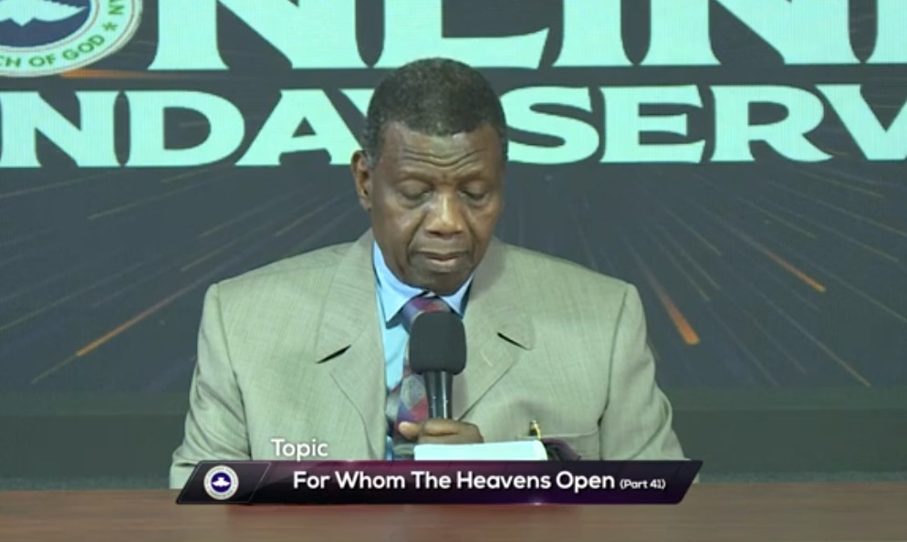 Audio: For Whom The Heavens Open Part 41 – Pastor E.A. Adeboye, RCCG Online Sunday Service, April 21st, 2024
