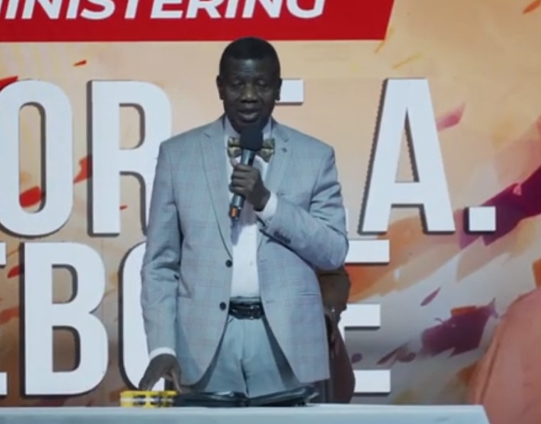 AUDIO: RCCG  EUROCON 2024 DAY 2 PASTOR E.A ADEBOYE LET THE WIND BLOW