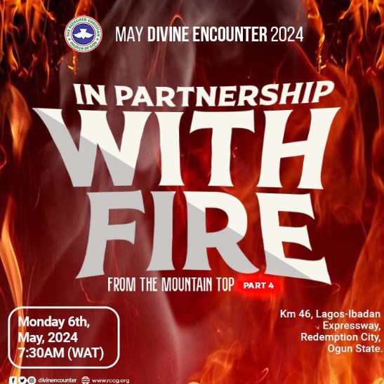 AUDIO: RCCG MAY 2024 DIVINE ENCOUNTER- PASTOR E.A ADEBOYE