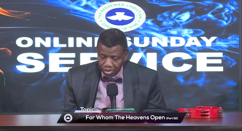 AUDIO: FOR WHOM THE HEAVENS OPEN PART52- PASTOR E.A. ADEBOYE, RCCG ONLINE SUNDAY SERVICE, JULY 28th, 2024