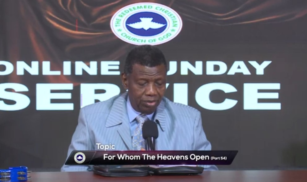 AUDIO: FOR WHOM THE HEAVENS OPEN PART54 – PASTOR E.A. ADEBOYE, RCCG ONLINE SUNDAY SERVICE, AUGUST 25th, 2024