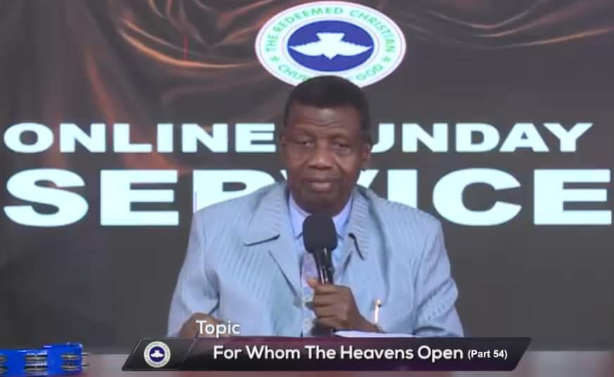 FOR WHOM THE HEAVENS OPEN – PART 54 (CASE STUDY OF CALEB) – PASTOR E.A ADEBOYE –  ONLINE SUNDAY SERVICE