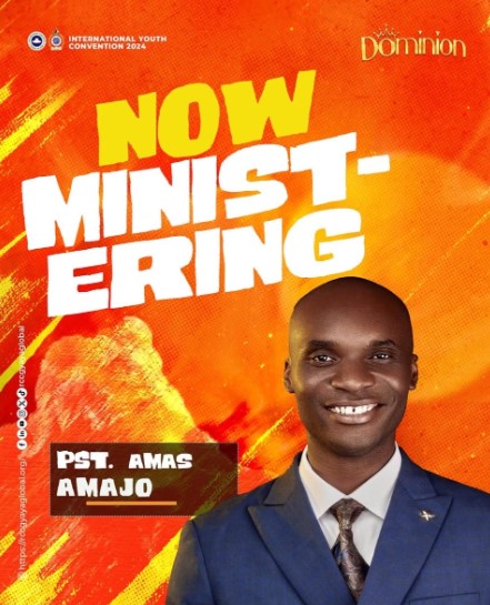 AUDIO: PASTOR AMAS AMAJO – RCCG 2024 INTERNATIONAL YOUTH CONVENTION DAY 3EVENING SESSION PLENARY 6