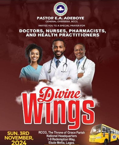 AUDIO: DIVINE WINGS – PASTOR E.A. ADEBOYE, NOVEMBER 2024 THANKSGIVING SERVICE