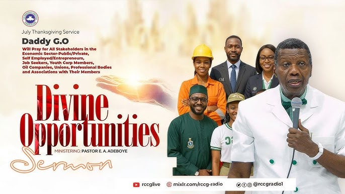 AUDIO: RCCG JULY 2025 THANKSGIVING  SERVICE – PASTOR E.A ADEBOYE