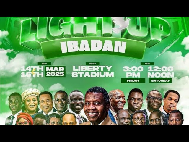 A NEW BEGINNING:LIGHT UP IBADAN CRUSADE DAY 2 MORNING – BIBLE STUDY): PASTOR E.A ADEBOYE