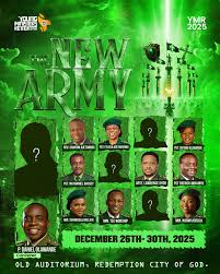 THE NEW ARMY:THE YOUNG MINISTERS’ RETREAT (YMR) 2025- (DAY 2 EVENING): PASTOR E.A ADEBOYE