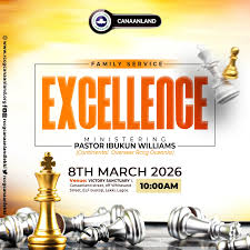 THE RCCG MARCH 2026 SPECIAL HYMN – THEME: “EXCELLENCE”.