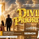 DIVINE PRIORITIES:RCCG JULY 2026 HOLY GHOST SERVICE – MINISTERING (MAIN TALK): PASTOR E.A ADEBOYE